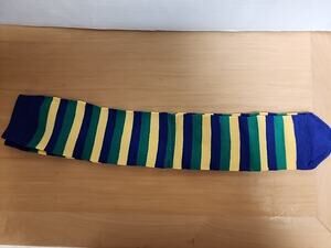 New Orleans Mardi Gras Purple Green Gold Crew Socks Caught at New Orleans Parade